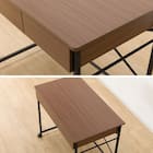 システムベッドデスク(デニッシュ25N デスクライト付きMBR/BK) 40枚目画像