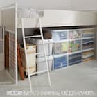 システムベッドデスク(デニッシュ25N デスクライト付きMBR/BK) 50枚目画像