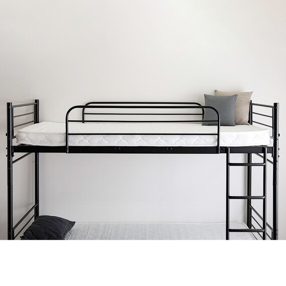 連結できる二段パイプベッド (BK) 5枚目画像