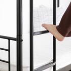 連結できる二段パイプベッド (BK) 10枚目画像