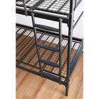 連結できる二段パイプベッド (BK) 12枚目画像