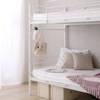 連結できる二段パイプベッド (WH) 4枚目画像