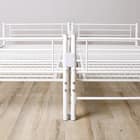 連結できる二段パイプベッド (WH) 11枚目画像