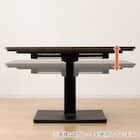 昇降式布団レスヒーターこたつ(DP03 120 LBR2) 9枚目画像