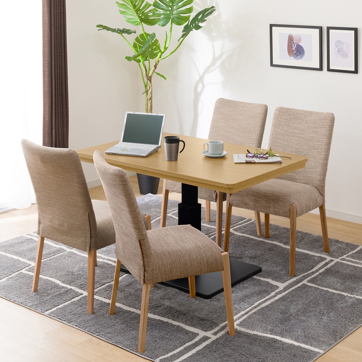 昇降式布団レスヒーターこたつ(DP03 120 LBR2) | ニトリネット