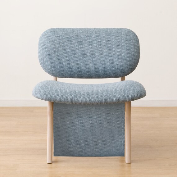 傷・汚れに強いファブリック 1人用こたつチェア(リラックスワイド2 Nシールド WW/TBL) 4枚目画像