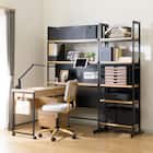 シェルフデスク追加シェルフセット(JH01 LBR) 1枚目画像