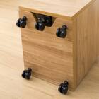 シェルフデスク追加シェルフセット(JH01 LBR） 21枚目画像