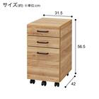 シェルフデスク追加シェルフセット(JH01 LBR) 27枚目画像