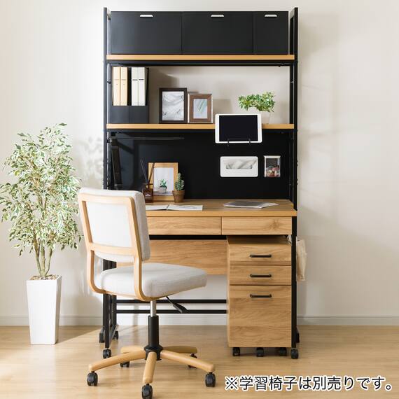 シェルフデスク(JH01 LBR) 12枚目画像