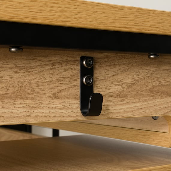 シェルフデスク(JH01 LBR) 17枚目画像