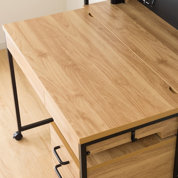 シェルフデスク(JH01 LBR) 18枚目画像