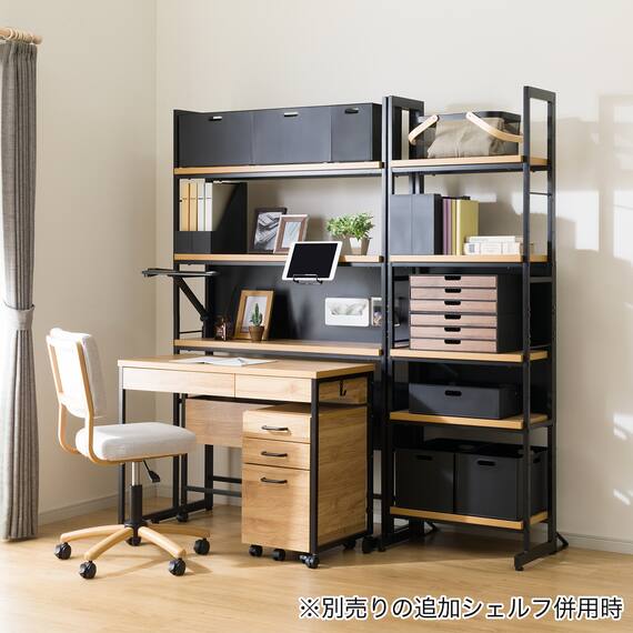 シェルフデスク(JH01 LBR) 25枚目画像