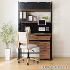 シェルフデスク(JH01 MBR) 10枚目画像