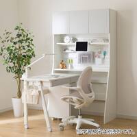 シェルフデスク(TF01 LGY/WH)