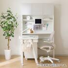 シェルフデスク(TF01 LGY/WH) 9枚目画像