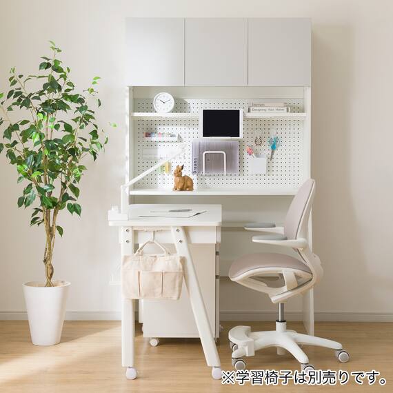 シェルフデスク(TF01 LGY/WH) 9枚目画像