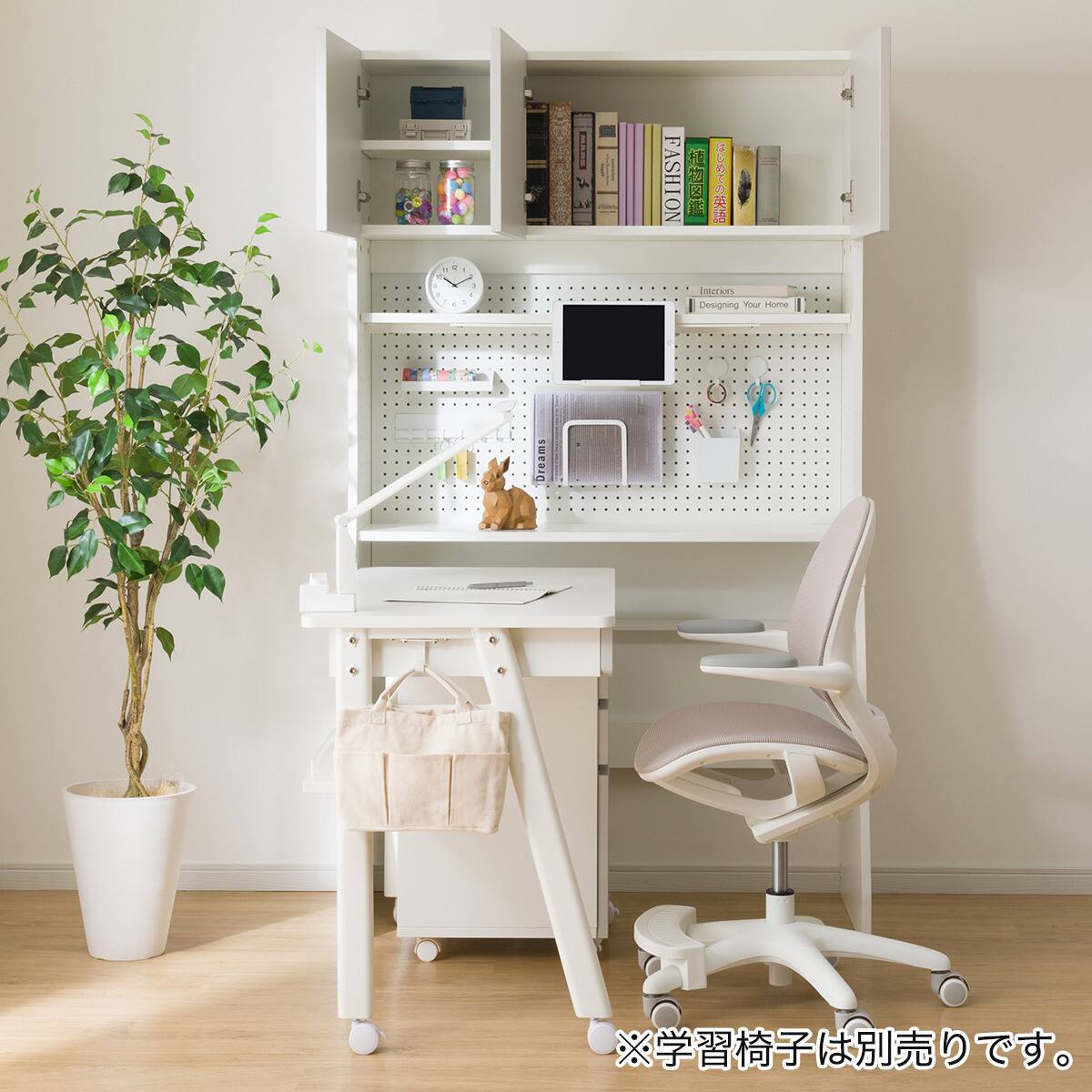 シェルフデスク(TF01 LGY/WH) | ニトリネット【公式】 家具