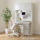 シェルフデスク(TF01 LGY/WH) 12枚目画像