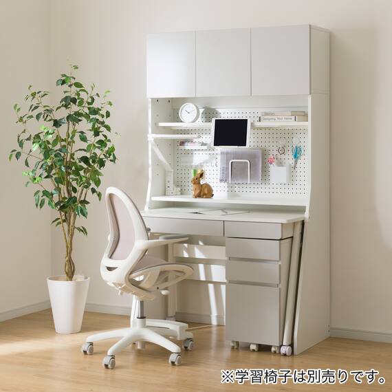 シェルフデスク(TF01 LGY/WH) 12枚目画像