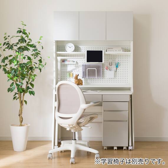 シェルフデスク(TF01 LGY/WH) 13枚目画像