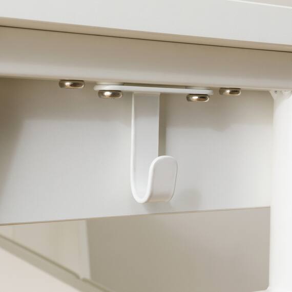 シェルフデスク(TF01 LGY/WH) 17枚目画像