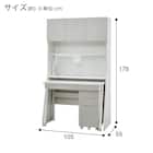 シェルフデスク(TF01 LGY/WH) 26枚目画像