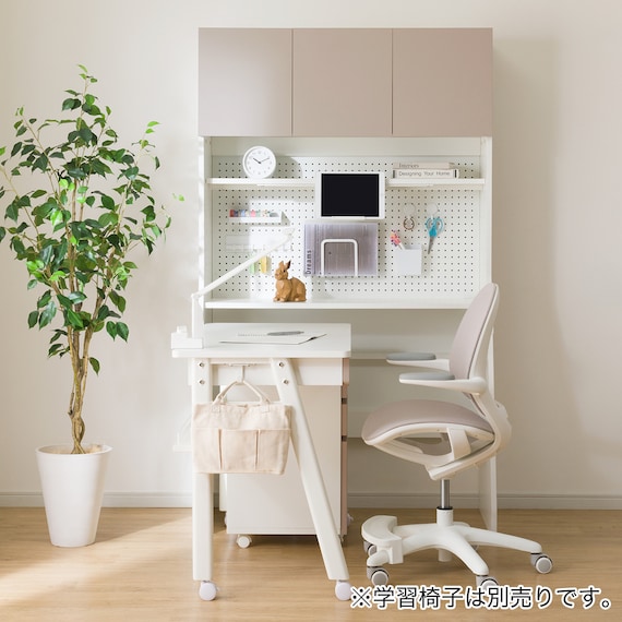 シェルフデスク(TF01 BE/WH) 9枚目画像