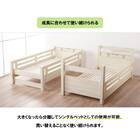 頑丈二段ベッド エキストラベッド付き (WW/DBR) 15枚目画像