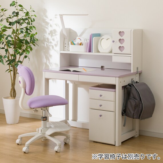 スタンダードデスク(WR01 ホワイト色ライト付きPU/WH) 1枚目画像