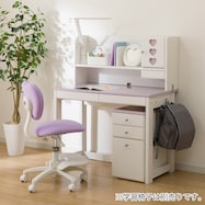 スタンダードデスク ワゴン+デスクライト付き (WR01)