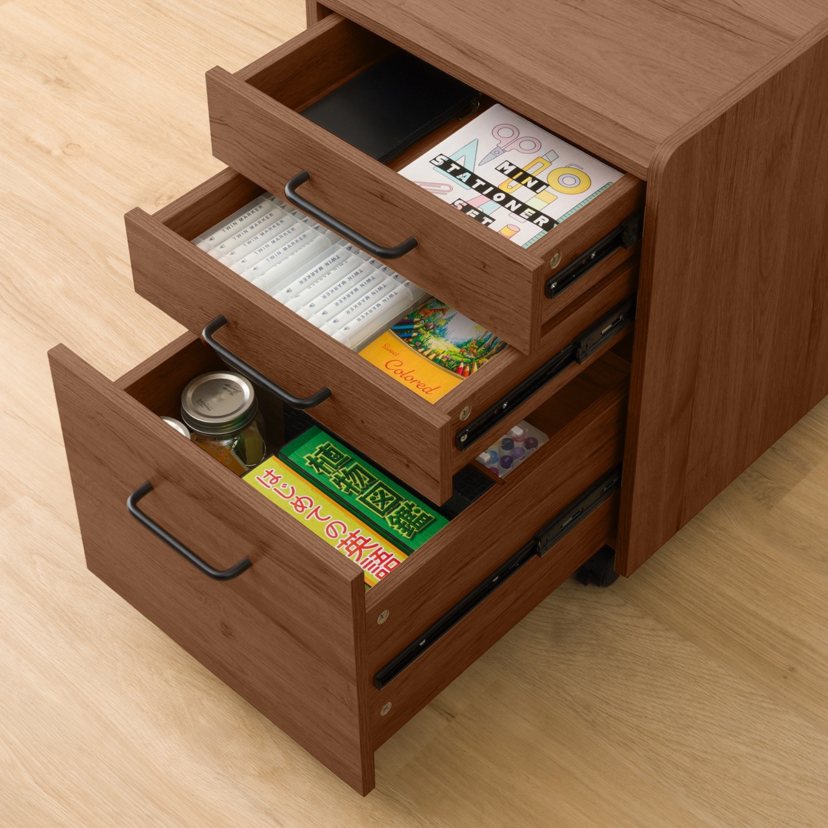 【リサイクルスターズ】 新入荷! 新入生、学生さんにお勧め品です! デスクメイス スタンダードデスク(LI02 MBR) | ニトリネット【公式】 家具