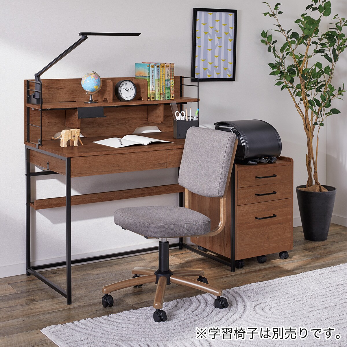 スタンダードデスク(LI02 MBR) | ニトリネット【公式】 家具