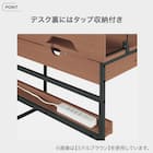 スタンダードデスク(LI02 LBR) 4枚目画像