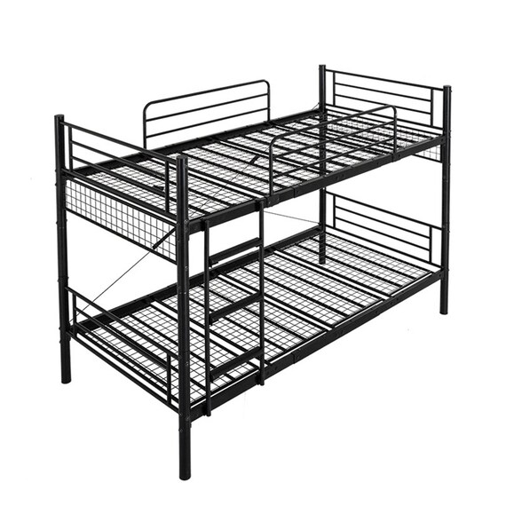 シングル スチール製二段ベッド (CNR BK) | ニトリネット【公式】 家具 
