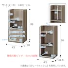 システムベッド + マットレスセット ミドルタイプ (デニッシュ01 GW/RS03X) 29枚目画像