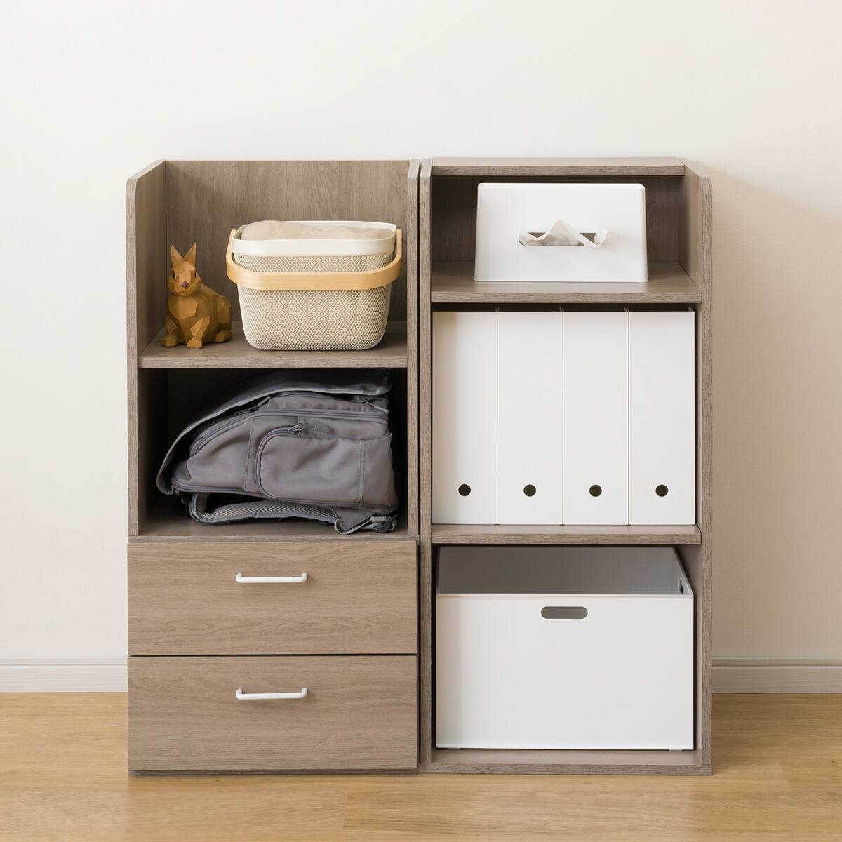 システムベッドデスク(デニッシュ01 ミドルタイプ GW) | ニトリネット