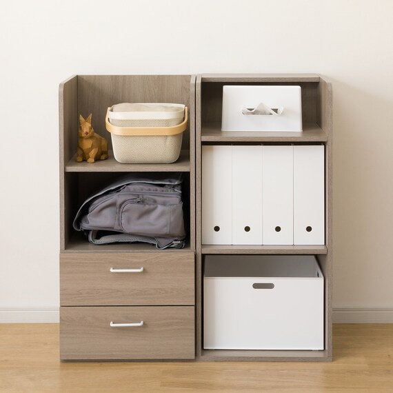 システムベッドデスク(デニッシュ01 ミドルタイプ GW) 17枚目画像