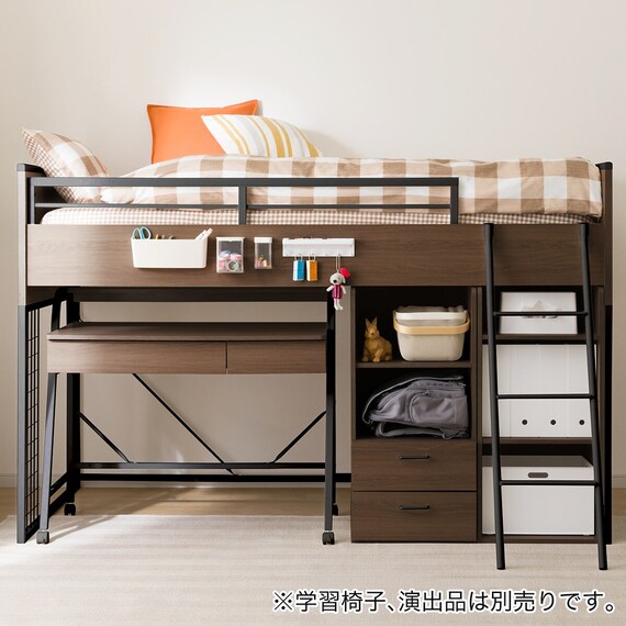 システムベッドデスク(デニッシュ01 ミドルタイプ MBR) 1枚目画像