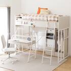 システムベッドデスク(デニッシュ01 ハイタイプ  WW) 1枚目画像