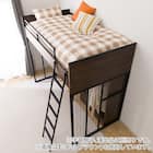 システムベッドデスク(デニッシュ01 ハイタイプ WW) 9枚目画像