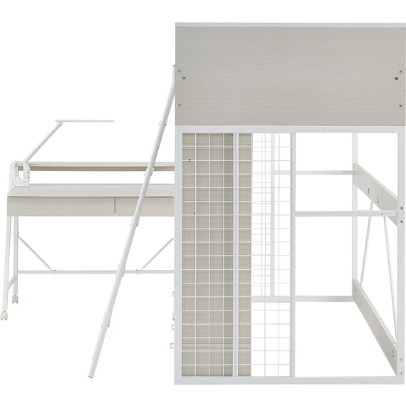 システムベッドデスク(デニッシュ01 ハイタイプ  WW) 20枚目画像