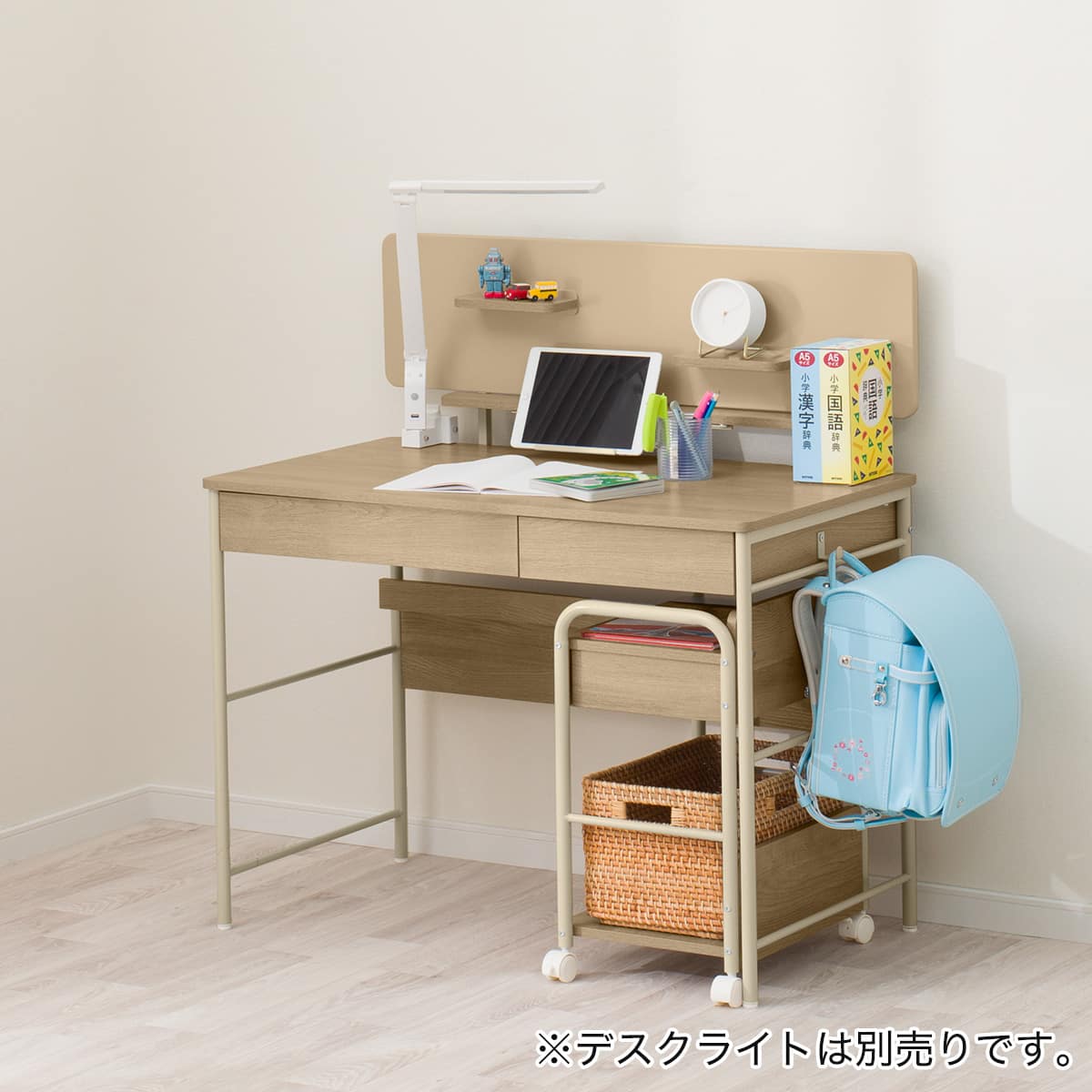 スタンダードデスク(LS01 LBR) | ニトリネット【公式】 家具