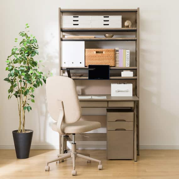 シェルフデスク(LH01 GW) 8枚目画像