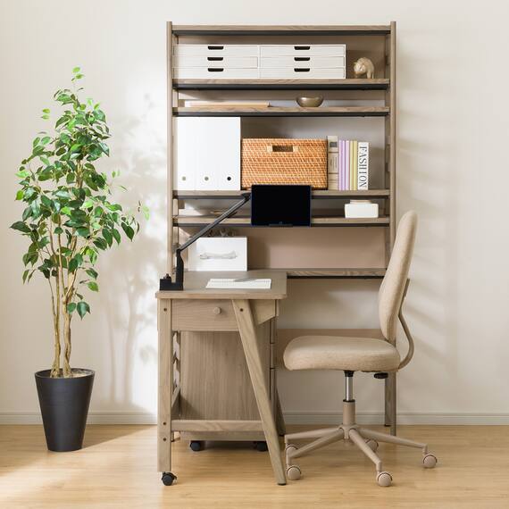 シェルフデスク(LH01 GW) 9枚目画像