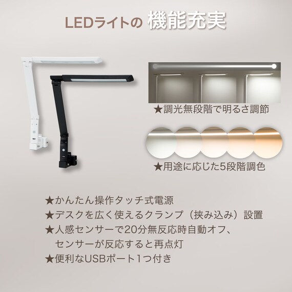 ワイドハイデスク(LW01 W120 LBR) 6枚目画像