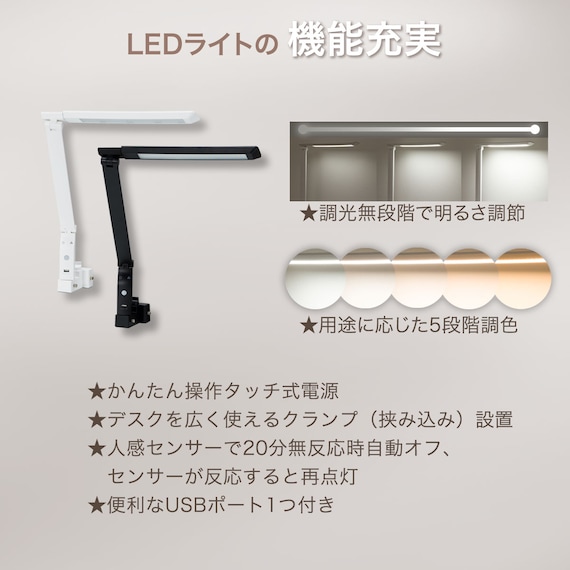 ワイドハイデスク(LW01 W120 LBR) 6枚目画像