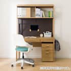 ワイドハイデスク(LW01 W120 LBR) 7枚目画像