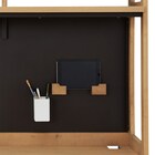 ワイドハイデスク(LW01 W120 LBR) 12枚目画像