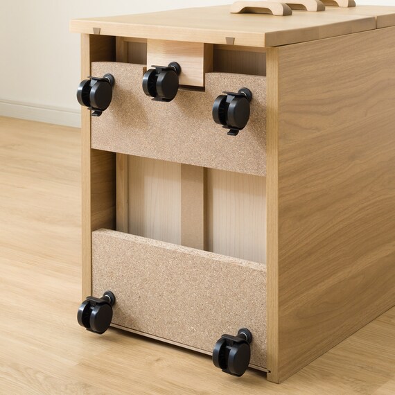 ワイドハイデスク(LW01 W120 LBR) 22枚目画像